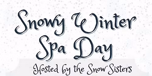 Snowy Spa Day With The Snow Sisters! Tom\u2019s River
