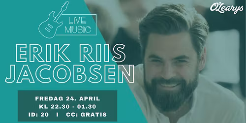 Live Musikk med Erik Riis Jacobsen @ O'Learys S\u00f8gne