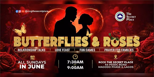 BUTTERFLIES & ROSES