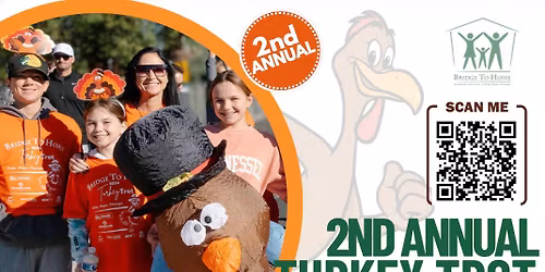 \ud83e\udd83 JOIN US for Bridge to Home\u2019s 2nd Annual Turkey Trot\ud83e\udd83