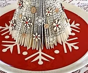 Christmas Book Folding Workshop