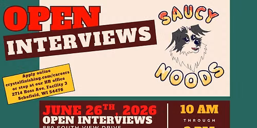 OPEN INTERVIEWS