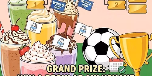 World Cup Milkshake Sweepstake