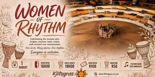 Women of Rhythm Klitsgras Drumming circle 1st of August