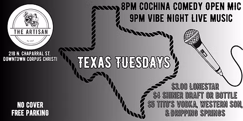 Vibe Night Open Mic at The Artisan