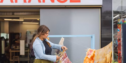 Shibori Stockings at Stockport Ceramics Fair