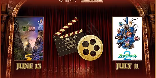 Coronado Summer Cinema - Zootopia 2 (FREE ADMISSION)