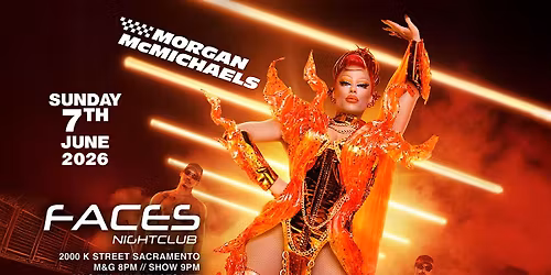 RPDR All Stars Morgan McMichaels in Sacramento