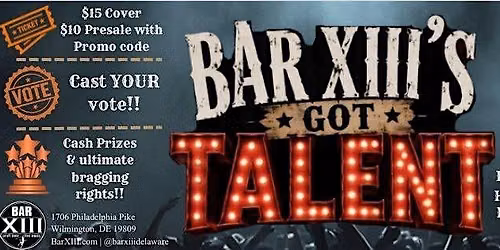 Bar XIII's Got Talent