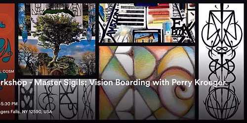 Full Moon Workshop - Master Sigils: Vision Boarding with Perry Kroeger