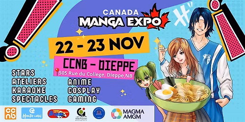 MANGA EXPO 2025 - CCNB DIEPPE
