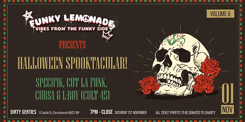 Funky Lemonade at Dirty Gerties - Volume 6 - Halloween Spooktacular!