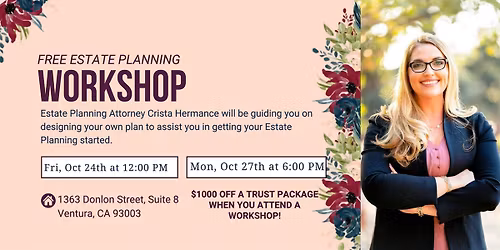 Free Estate Planning Workshop- Ventura,CA