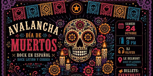 Avalancha: D\u00eda de Muertos \u2013 10\u00aa Edici\u00f3n | Rock en espa\u00f1ol, cumbia & ska