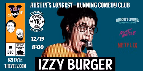 Izzy Burger - Live Comedy