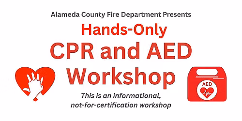 Hands-Only CPR, AED, and Choking First Aid Workshop