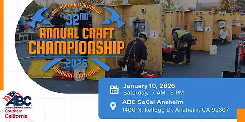 32nd Annual ABC SoCal Craft Championships