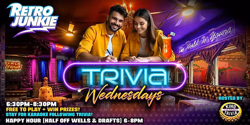 TRIVIA NIGHT! WIN COOL PRIZES!