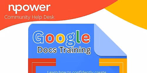 Google Docs Training Workshop at Tandy Rec