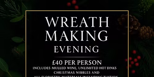 Christmas Wreath Making by Funky Flowers