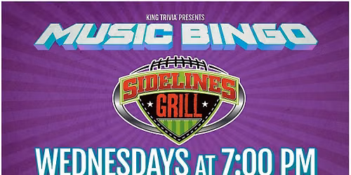 Music Bingo at Sidelines Grill
