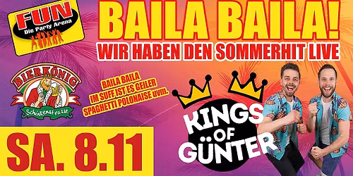 BAILA BAILA - KINGS OF G\u00dcNTER "LIVE"