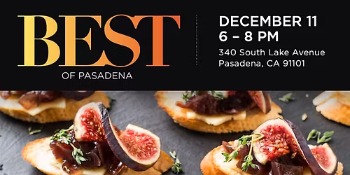 Pasadena Magazine's Best of Pasadena 2025