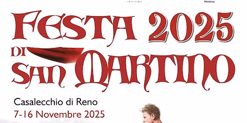 FESTA SAN MARTINO CASALECCHIO 8 NOVEMBRE - COTTON CLUB