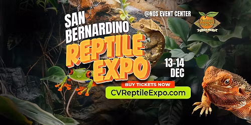 San Bernardino Reptile Expo - Dec. 13-14, 2025