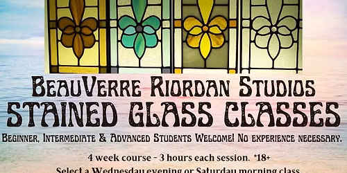\u2728 Stained Glass Classes \u2014 Wednesday Evening Session \u2728