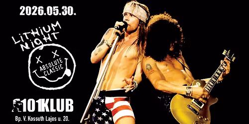 Lithium Absolute Classic \/\/ 101 KLUB