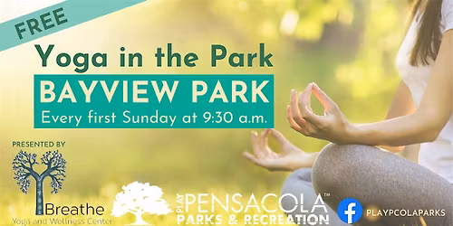 Free Yoga at Bayview Park 2026 with Breathe Yoga and Wellness Center