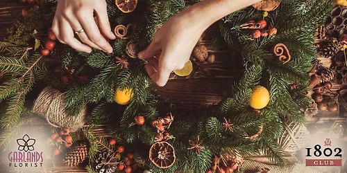 Festive Wreath Making Workshop with Garlands, Edinburgh