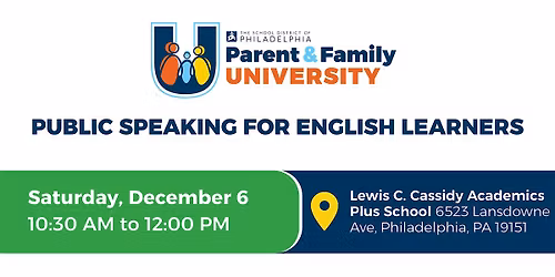 Public Speaking for English Learners