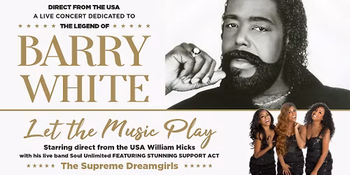 THE LEGEND OF BARRY WHITE