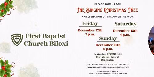 The Singing Christmas Tree