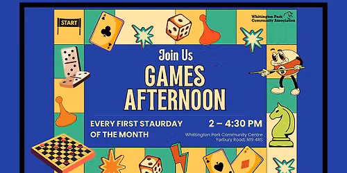 Games Afternoon at Whittington Park Community Centre