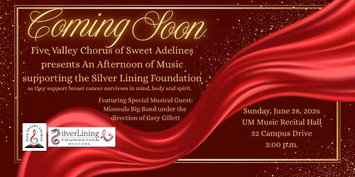 Five Valley Chorus presents An Afternoon of Music