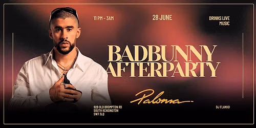 Frequencia x Paloma Club Chelsea: The Bad Bunny Afterparty.