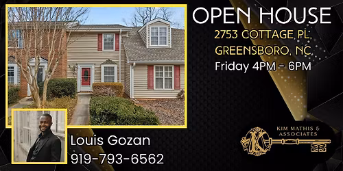 OPEN HOUSE - 2753 Cottage Place