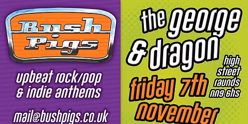 Bushpigs at the George & Dragon