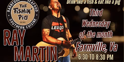 Ray Martin live at The Fishin' Pig