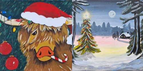 Christmas Paint & Sip