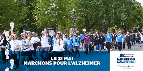 La Marche pour l'Alzheimer