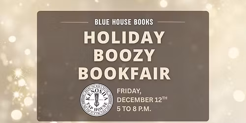 Holiday Boozy Bookfair