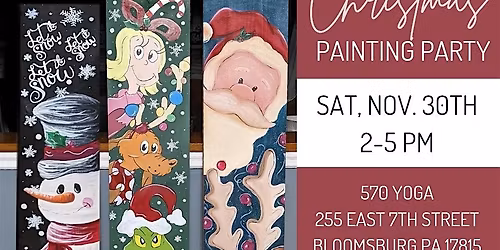 Christmas Painting Party