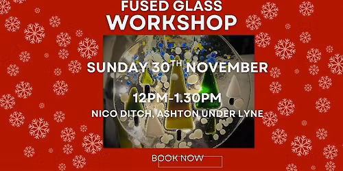 Festive Fused Glass Ornament Workshop