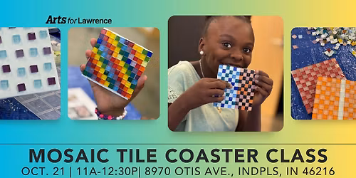 \ud83d\udfe6 Mosaic Tile Coaster Class \ud83d\udfe6