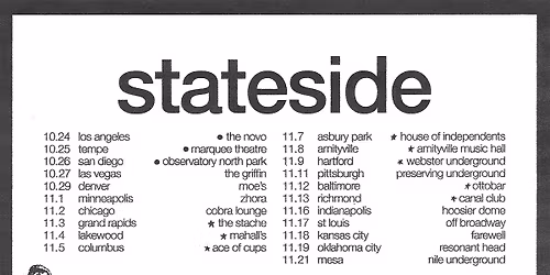 Stateside w\/ Super Sometimes