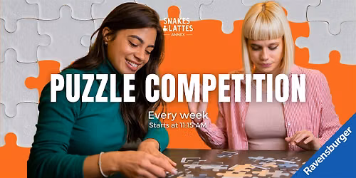 Ravensburger Puzzle Competition - Snakes & Lattes Annex